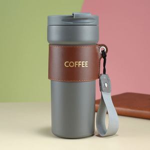 Custom 16Oz Double Wall Vacuum Stainless Steel Insulated Coffee Tumbler Mugs New Rope Vacuum Cup Hiking Tumbler - Product Image 6