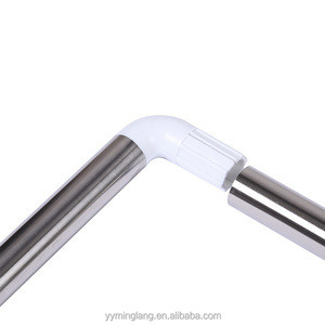 <span class=keywords><strong>Tringle</strong></span> à rideau <span class=keywords><strong>de</strong></span> <span class=keywords><strong>douche</strong></span> en aluminium ou en acier inoxydable ou en fer en L - Product Image 4