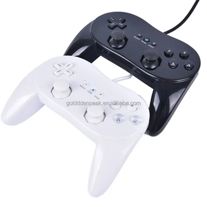 Controller cablato di seconda generazione con motore a vibrazione per Nintendo <span class=keywords><strong>Wii</strong></span> <span class=keywords><strong>Pro</strong></span> Gamepad Manette Mando - Product Image 2