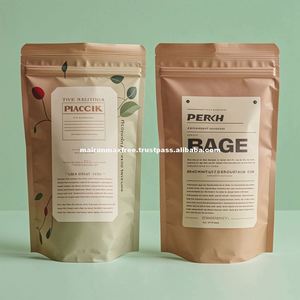 OEM Custom Logo Smell Moisture Proof Edible Stand Pouch Gravure Printing Custom Printed Chewing Gum Bags Zipper Top Custom - Product Image 4