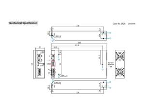 SMPS ของแท้ใหม่เอี่ยม RSP-750 5~48V AC-DC พาวเวอร์ซัพพลาย - Product Image 6