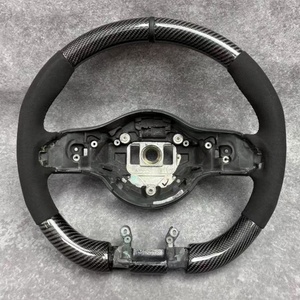 Volant en fibre de carbone pour <span class=keywords><strong>Mercedes</strong></span> <span class=keywords><strong>Classe</strong></span> A, compatible avec les modèles <span class=keywords><strong>Mercedes</strong></span> Bne W177 W176 W238 W205 W222 W204 C230 W212 W211 - Product Image 6