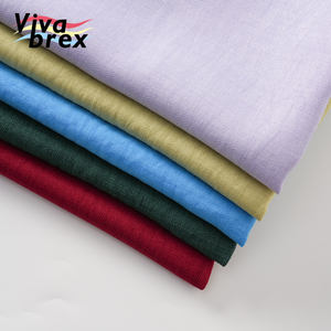 Meilleures ventes Tissu en twill <span class=keywords><strong>Rosalinda</strong></span> 100% polyester Couleur unie 130-150Gsm pour vêtements féminins - Product Image 6