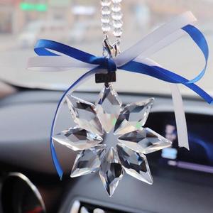 เครื่องประดับตกแต่งคริสต์มาสรูปดาวคริสตัล K9 คริสตัลรูปเกล็ดหิมะ - Product Image 5