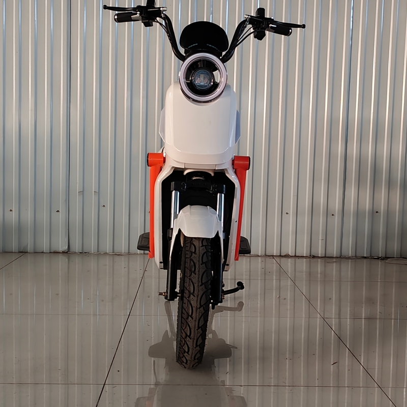 Fully Equipped Electric Motorcycle with a
