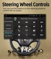 Autoradio Android 10.1 1 Din 7'' Écran tactile pliable détachable Navigation GPS Lecteur de voiture Panneau détachable
