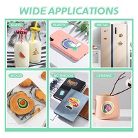 Papel Adhesivo Imprimible Resistente al Agua, Papel Vinilo PET Brillante/Mate para Impresora Láser