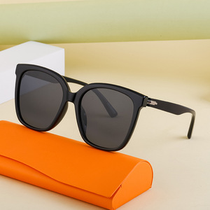 Lunettes de soleil polarisées style GM, unisexe, grande monture en PC, verres TAC, protection UV400, classe 2, pare-soleil, couleur noire - Product Image 5