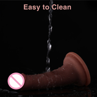 Hismith Dildo en silicone de 7 pouces avec fonction de pulvérisation, longueur insérable de 5,9 pouces, système KlicLok, série pour débutants, jouets sexuels pour adultes, vente en gros