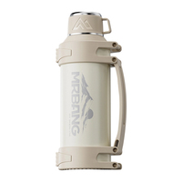 Termo Clásico de Acero Inoxidable de Doble Pared con Aislamiento al Vacío, a Prueba de Fugas, para Campamentos Familiares y Picnics, Estilo Profesional, 24-36 Horas de Duración