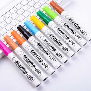12 Colors Custom Perfect for Writing <b>Mirror</b> Calender Dry Erase Low Odor Whiteboard Marker Pen Set - Product Image 2