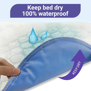 Aosen - Alèses <span class=keywords><strong>de</strong></span> <span class=keywords><strong>lit</strong></span> absorbantes pour incontinence - Séchage rapide, lavables et réutilisables, protection <span class=keywords><strong>de</strong></span> matelas contre les fuites - Product Image 4