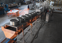 Automatische bananenchips productielijn van 300 kg/uur, voedselverwerkingsmachines voor gebakken & gedroogde gesneden bananen snacks