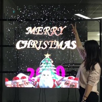 Pantalla LED 3D de Alta Calidad con Wifi, 65/75cm, 3x3, Altura Humana, Robot, Video Wall Holográfico Sincronizado, Ventilador Holográfico con Bluetooth