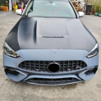 Kit de carrosserie de rénovation d'usine pour Mercedes-Benz Classe C W205 C180 C200 C260 C300 4MATIC Mise à niveau vers le style W206 C63 2025