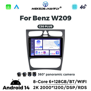 Navifly <span class=keywords><strong>C</strong></span> Series เครื่องเล่นดีวีดีในรถยนต์ Android ใหม่ล่าสุดเครื่องเล่น DVD ติดรถยนต์8Core 6 + 128GB สำหรับ Benz W209รองรับกล้อง360 DVR TPMS - Product Image 2