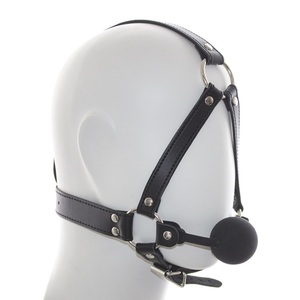BDSM สายรัดศีรษะพันธนาการซิลิโคนสำหรับเล่นบทเซ็กซ์สำหรับผู้ใหญ่ - Product Image 3
