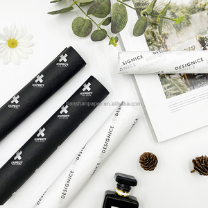 Tùy chỉnh in Logo thiết kế món quà màu trắng Rau gói giấy Tissue gói giấy cho hộp quà tặng áo len - Product Image 3