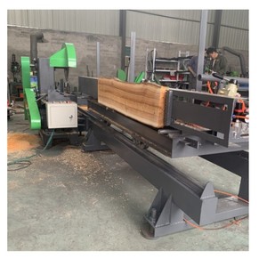 เครื่องเลื่อยสายพานแนวนอนอุตสาหกรรมสำหรับงานไม้ CNC คุณภาพสูง ปรับแต่งขนาดโต๊ะได้ รับประกัน 3 ปี มีจำหน่าย - Product Image 4