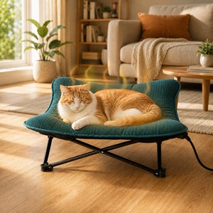 ZT Wholesale Lit pour chien surélevé chauffant et rafraîchissant, pliable, pour intérieur, extérieur et camping, personnalisable - Product Image 1