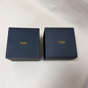 Luxury Men's <b>Watch</b> Full Set Black Square Paper <b>Watch</b> Box Luxury Gift <b>Case</b> Folding Packaging Box Custom Logo for <b>Watch</b> Display - Product Image 6