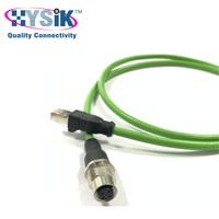 Connecteurs M12 à 4 broches, fiche femelle M12 à code D, connecteurs câblables sur site PG7 PG9 pour réseau industriel EtherCAT