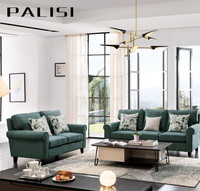 Modernes Nordic Fabric 321 Sofa garnitur mit großen Rücken kissen Wohnzimmer Schnitts ofa Couch Möbel Set Landhausstil
