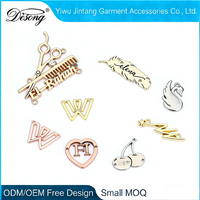 Étiquettes Métalliques Personnalisées de Haute Qualité, Écologiques, avec Logo Gaufré, Rectangulaires, Or Rose, pour Vêtements, Sacs, Chaussures, Bijoux – Vente en Gros