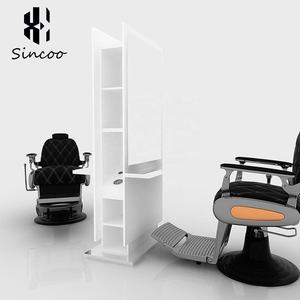 <b>Mirror</b> Hair Salon Multi-functional Storage Barber Shop <b>Mirror</b> <b>LED</b> with Light Wall Mounted Hair Cutting <b>Mirror</b> Salon <b>Mirror</b> - Product Image 3