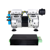 DC 24V silencieux médical Portable Mini compresseur d'air sans huile système d'aération solaire avec moteur à noyau et composants de moteur