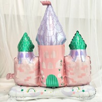 Ballon en feuille métallique debout, cadeau d'anniversaire pour enfants, ballon de gâteau, décoration de fête pour garçon ou fille, fournitures pour la remise de diplôme, la fête prénatale