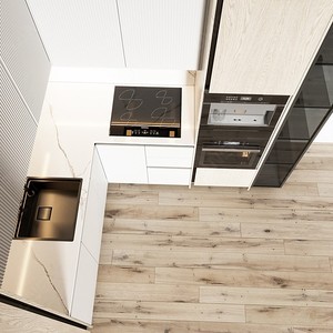 Mobili da <span class=keywords><strong>Cucina</strong></span> di Alta Gamma Prodotti in Cina, Mini Angolo Cottura - Product Image 2