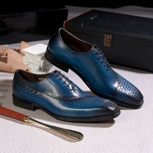 Nouvelles Chaussures Oxford Britanniques pour Hommes, Style Slip-On, Motif Graffiti Tissé, Patchwork, Semelle en Caoutchouc Respirante Antidérapante, Automne - Product Image 1