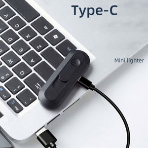 Encendedor USB Recargable, Compacto, Metálico, de Lujo, Resistente al Viento, Ecológico, para Regalo Empresarial, Venta al Por Mayor - Product Image 5