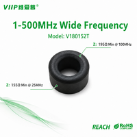 Noyau de ferrite de qualité médicale VIIP V180152T : Noyau magnétique anti-bruit EMC pour câble d'alimentation d'appareil hospitalier anti-interférence