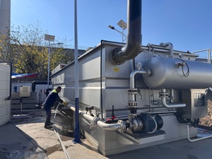 DAF 기술 포화 용기 처리 폐수 TSS TDS 제거 DAF 시스템 용존 공기 부상 장치 - Product Image 3