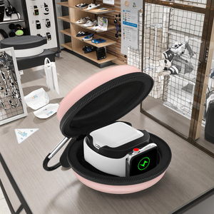 Tùy chỉnh di động Eva trường hợp khó khăn cho Samsung Galaxy watch4 & Apple xem không thấm nước thông minh đồng hồ sạc đứng & Mang trường hợp - Product Image 1