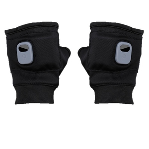 2025 USB-Charging Winter Smart Self-Heating Fingerless <strong>Massage</strong> Gloves Adjustable Temperature Rechargeable Cycling Ski Gloves - Product Image 1