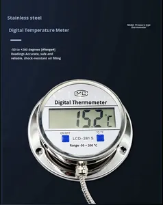 High Precision Waterproof <strong>Digital</strong> Display Water <strong>Temperature</strong> <strong>Meter</strong> Customizable ODM Industrial <strong>Probe</strong> Thermometer - Product Image 6
