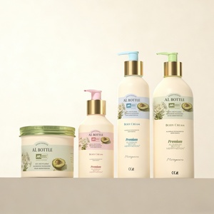 Color Design Empty Aluminum Bottle for Body Cream Aluminum Tins for Body Butter Lotion Set Recycled Materials Cosmetic <b>Packaging</b> - Product Image 5
