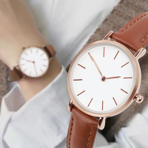 Các Nhà Sản Xuất Số Lượng Lớn Biểu Tượng Tùy Chỉnh Dây Đeo Đồng Hồ Vòng Quay Số Con Trỏ Phụ Nữ Thạch Anh Đồng Hồ - Product Image 4