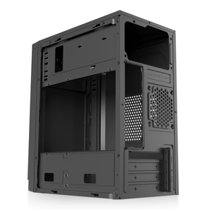 <span class=keywords><strong>Meilleur</strong></span> prix, boîtier PC personnalisé avec logo, boîtier d'ordinateur Micro ATX, panneau latéral ventilé en maille, boîtier de bureau - Product Image 6