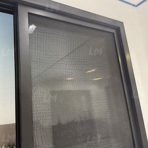 Puerta <span class=keywords><strong>Corredera</strong></span> Comercial Personalizada de Alta Calidad, Puerta <span class=keywords><strong>Corredera</strong></span> de Patio, Puerta <span class=keywords><strong>Corredera</strong></span> de Vidrio Apilable, Puertas Correderas de Doble Acristalamiento con <span class=keywords><strong>Mosquitera</strong></span> - Product Image 5