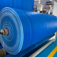 Rouleaux de tissu tissé en PP de 1,2 m de large, respirant et extensible, en polyester tricoté chaîne pour sacs jumbo de 1000 kg – Vente en gros