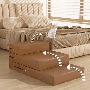 Nouvelle <span class=keywords><strong>Rampe</strong></span> d'Accès <span class=keywords><strong>Pliable</strong></span> pour Animaux de Compagnie 2026 – Étanche et Lavable, <span class=keywords><strong>Escalier</strong></span> Multi-niveaux pour Chiens et Chats - Product Image 5