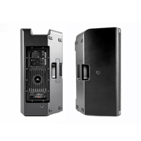 Haut-parleur actif 12 pouces en plastique, alimenté, avec amplificateur DSP classe D, SPL max 130 dB pour événements en direct et concerts – Fournisseur d'usine