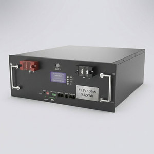 Sistema de Almacenamiento de Energía para el Hogar, Batería LiFePO4 de 51.2V 200Ah para Montaje en Rack, 10kWh, Respaldo de Energía Solar para el Hogar, 6000 Ciclos - Product Image 1