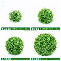NINI Plante Artificielle Décorative pour la Maison, le Jardin et les Mariages, en Plastique, Fausses Plantes de Buis Vertes, Boule de Topiaire Artificielle