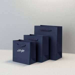 Sac en papier kraft de luxe personnalisé de haute qualité pour l'emballage d'achats écologiques Impression offset Sacs colorés - Product Image 5