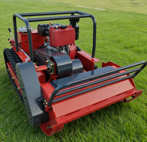 Cortacésped a gasolina con control remoto, tipo tanque todoterreno industrial, de 800mm-1000mm de ancho de corte, 4 tiempos, superventas, para bricolaje. - Product Image 3